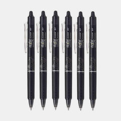 Pilot Frixion Clicker Erasable Ball Pen, 0.7 Mm Tip- Black (Single Pen)