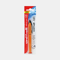 Uni-Ball Air Micro El Fancy Orange Barrel Pen- Blue Ink (Single Pack)