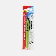 Uni-Ball Air Micro El Fancy Green Barrel Pen- Blue Ink (Single Pack)