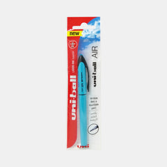 Uni-Ball Air Micro El Fancy Blue Barrel Pen- Blue Ink (Single Pack)