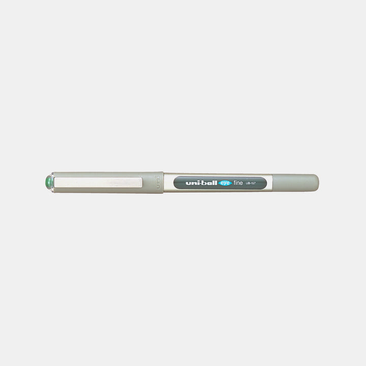 Uni-Ball Eye Ub-157 Rollerball Pen -Fine 0.7Mm (Green Ink-Single Pack ...