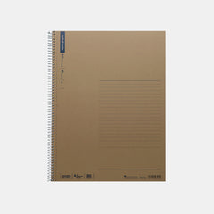 Maruman A4 Spiral Notebook - Ruled 6.5Mm, 80 Sheets