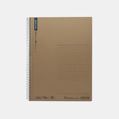 Maruman A5 Spiral Notebook - Ruled 6.5Mm, 80 Sheets