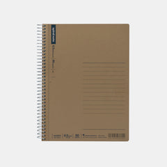 Maruman B6 Spiral Notebook - Ruled 6.5Mm, 80 Sheets