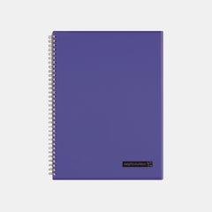 Maruman Septcouleur A4 Notebook - Purple (80 Sheets)