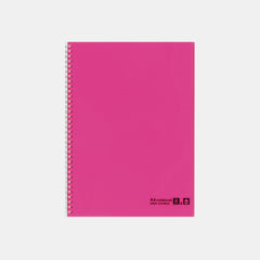 Maruman Septcouleur A4 Notebook - Pink (80 Sheets)