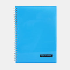 Maruman Septcouleur B5 Twin Ring Notebook - Blue (80 Sheets)