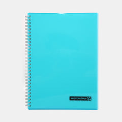 Maruman Septcouleur B5 Twin Ring Notebook - Light Blue (80 Sheets)