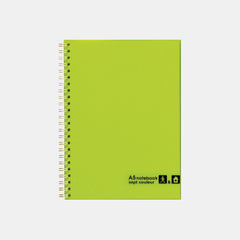 Maruman Septcouleur A5 Notebook - Green (80 Sheets)