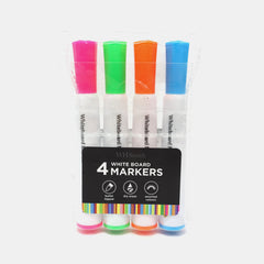 Whsmith Whiteboard Markers Bright Colours (Pack Of 4)