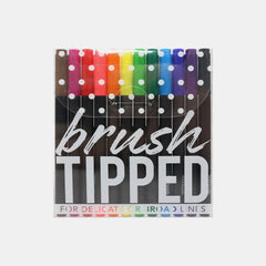 Whsmith Brush Tip Colouring Pens (Pack Of 12)