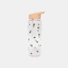 Whsmith Bee Water Bottle With Flip-Up Straw 750Ml
