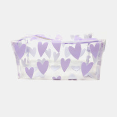 Whsmith Hearts Heart Clear Cube Pencil Case