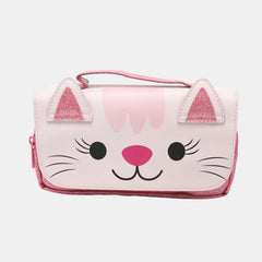 Whsmith Glittery Cat Chunky Pencil Case