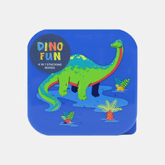 Whsmith Dinosaur 4 In 1 Snack Boxes