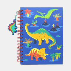 Whsmith Dinosaur A5 Wiro Notebook