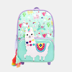 Whsmith Llamacorn Small Trolley Bag
