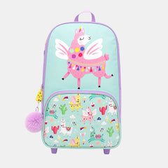 Whsmith Llamacorn Large Trolley Bag