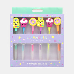 Whsmith Llamacorn Gel Pens Set (Pack Of 6)