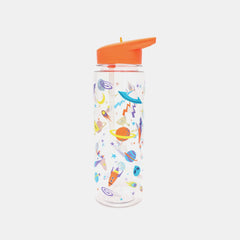 Whsmith Space Rocks Water Bottle With Flip-Up Straw 750Ml