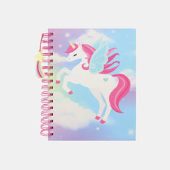 WHSmith Believe in Unicorns A5 Wiro Notebook