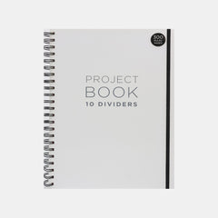 Whsmith A4 Project Book With 10 Dividers (300 Ruled Pages)