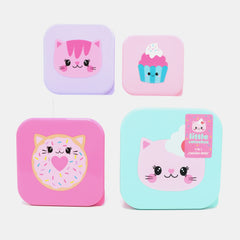 Whsmith Little Catcakes 4 In 1 Snack Boxes