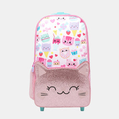 Whsmith Little Catcakes Large Trolley Bag