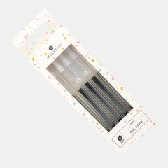 Whsmith Moderno Black Gel Pens (Pack Of 5)