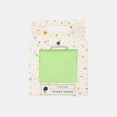 Whsmith Moderno Sticky Notes Pastel Green (2 X 100 Sheets)