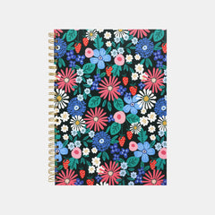 Whsmith Strawberry Bloom A4 Ruled Wiro Notebook