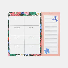 Whsmith Strawberry Bloom Magnetic Weekly Planner