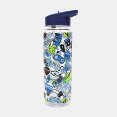 Whsmith Arcadia Water Bottle With Flip-Up Straw 750Ml