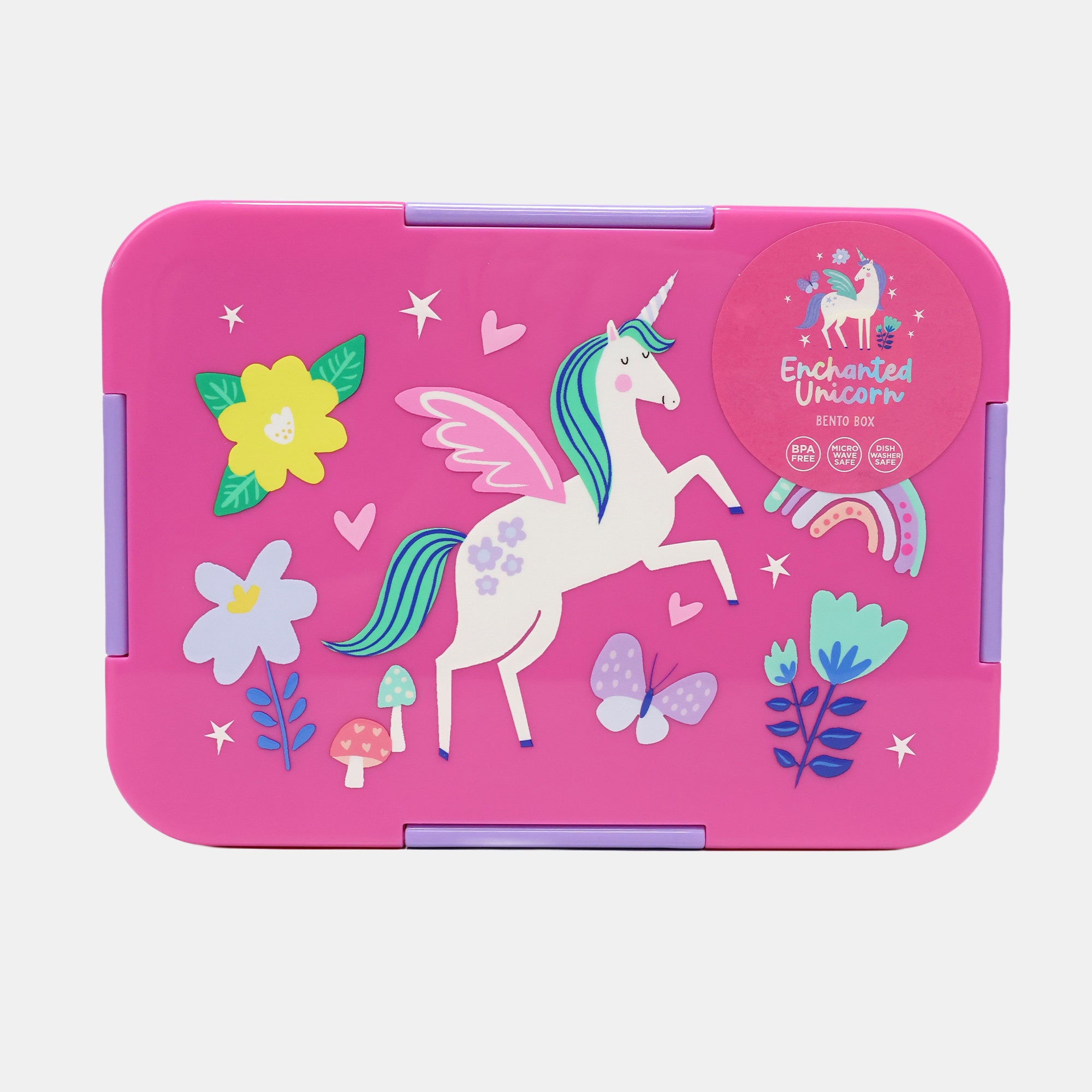 Whsmith Enchanted Unicorn Bento Lunch Box – BORDERS
