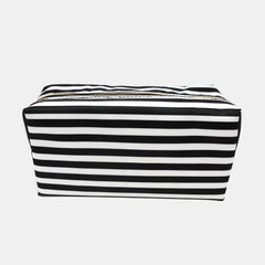 Whsmith Black Stripe Cube Pencil Case