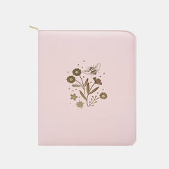 Whsmith Jade Garden Zipped A5 Planner With Removable Wiro Notebook