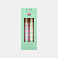 Whsmith Jade Garden Pen And Pencil Writing Set (Set Of 2)