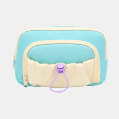 WHSmith Multi‑Zip Pencil Case – Mint