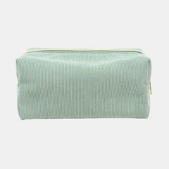 WHSmith Corduroy Cube Pencil Case – Sage Green