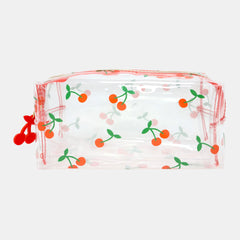 WHSmith Cherries Clear Cube Pencil Case