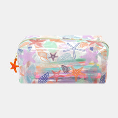 WHSmith Seaside Clear Cube Pencil Case