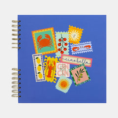 WHSmith Coastal Club Scrapbook with 50 Acid-Free Leaves & 2 Pocket Pages