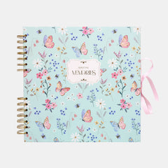 WHSmith Hidden Garden Scrapbook with 50 Acid-Free Leaves & 2 Pocket Pages