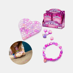 Loveheart Pick N' Pop Bracelets