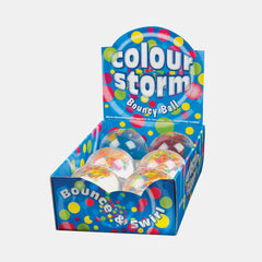 Colour Storm Bouncy Ball