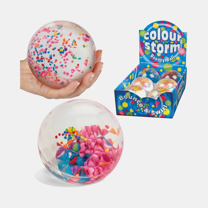 Colour Storm Bouncy Ball – BORDERS