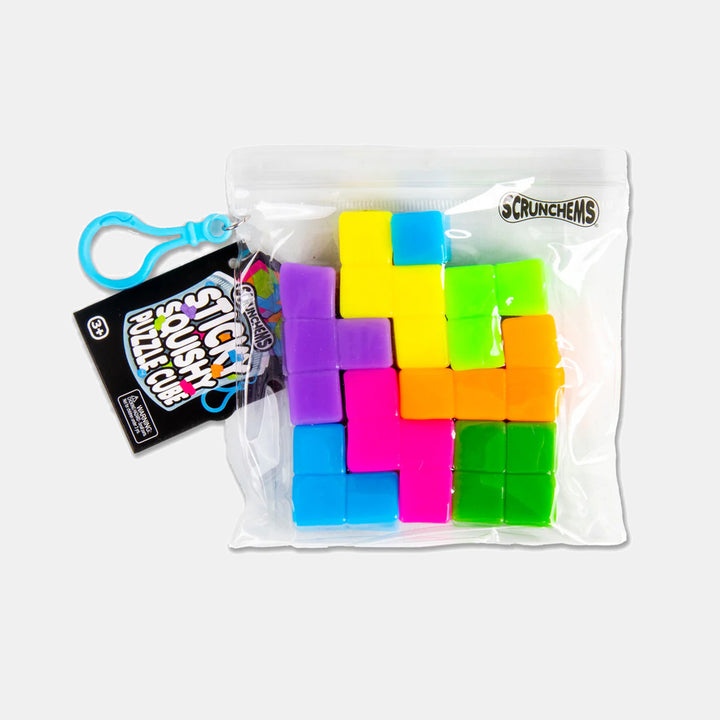 Sticky Ricky Cube Scrunchems Sticky Squishy Puzzle Cube – BORDERS