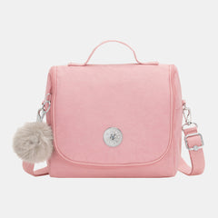 Kipling New Kichirou Large Lunch Bag with Trolley Sleeve Bridal Rose