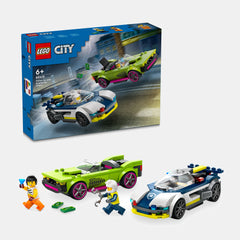 LEGOÂ® City Police Car and Muscle Car Chase
