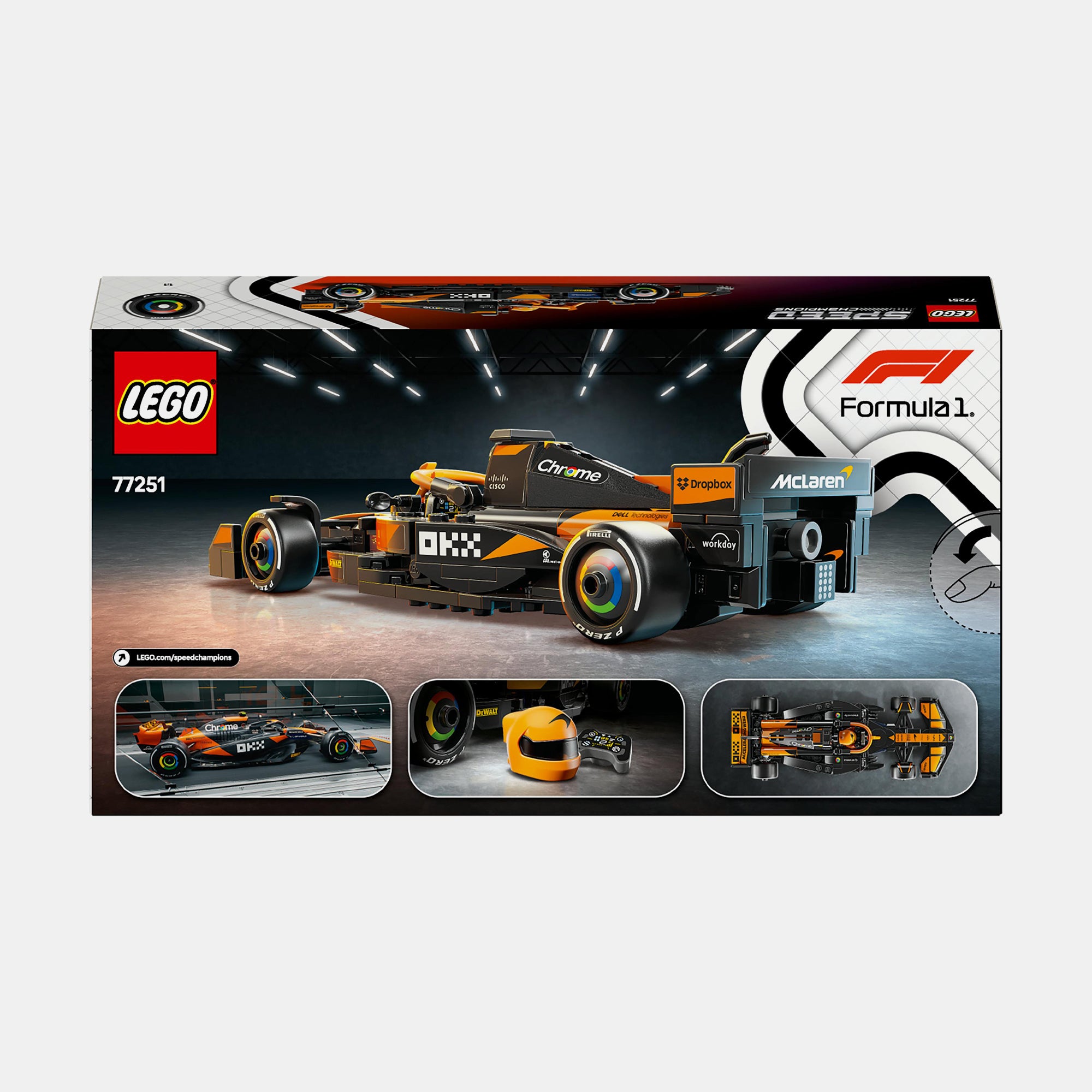 LegoÃ‚Â® Speed Champions Mclaren F1 Team Mcl38 Race Car – BORDERS
